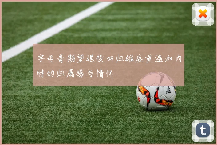 字母哥期望退役回归雄鹿重温加内特的归属感与情怀